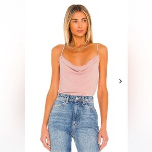 Lovers and friends bree top pink size small